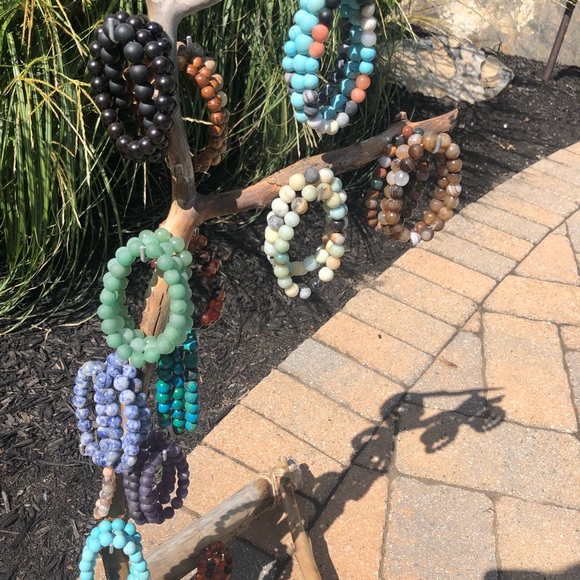 BEAUTIFUL BRACELETS GENUINE STONES. ALL BRAND NEW - Picture 5 of 11